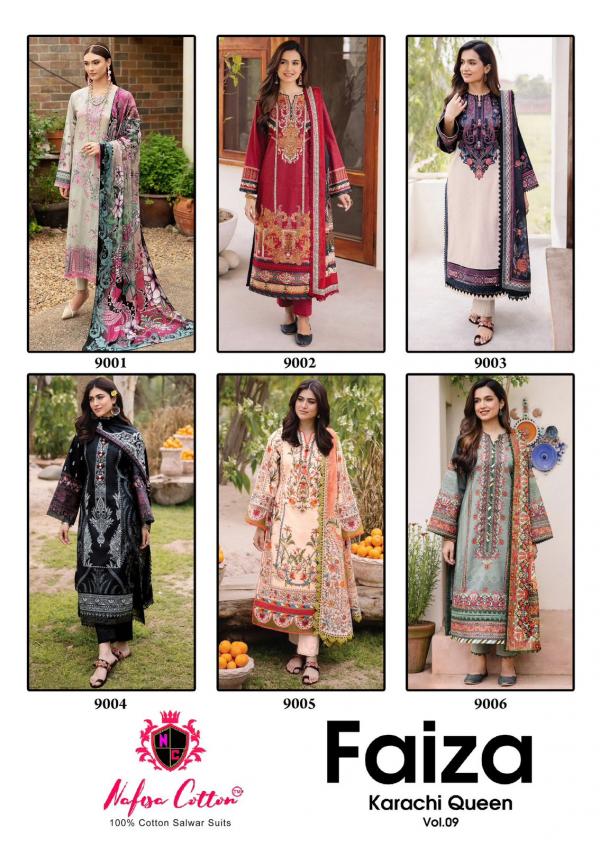 Nafisa Faiza Vol-09 – Karachi Dress Material